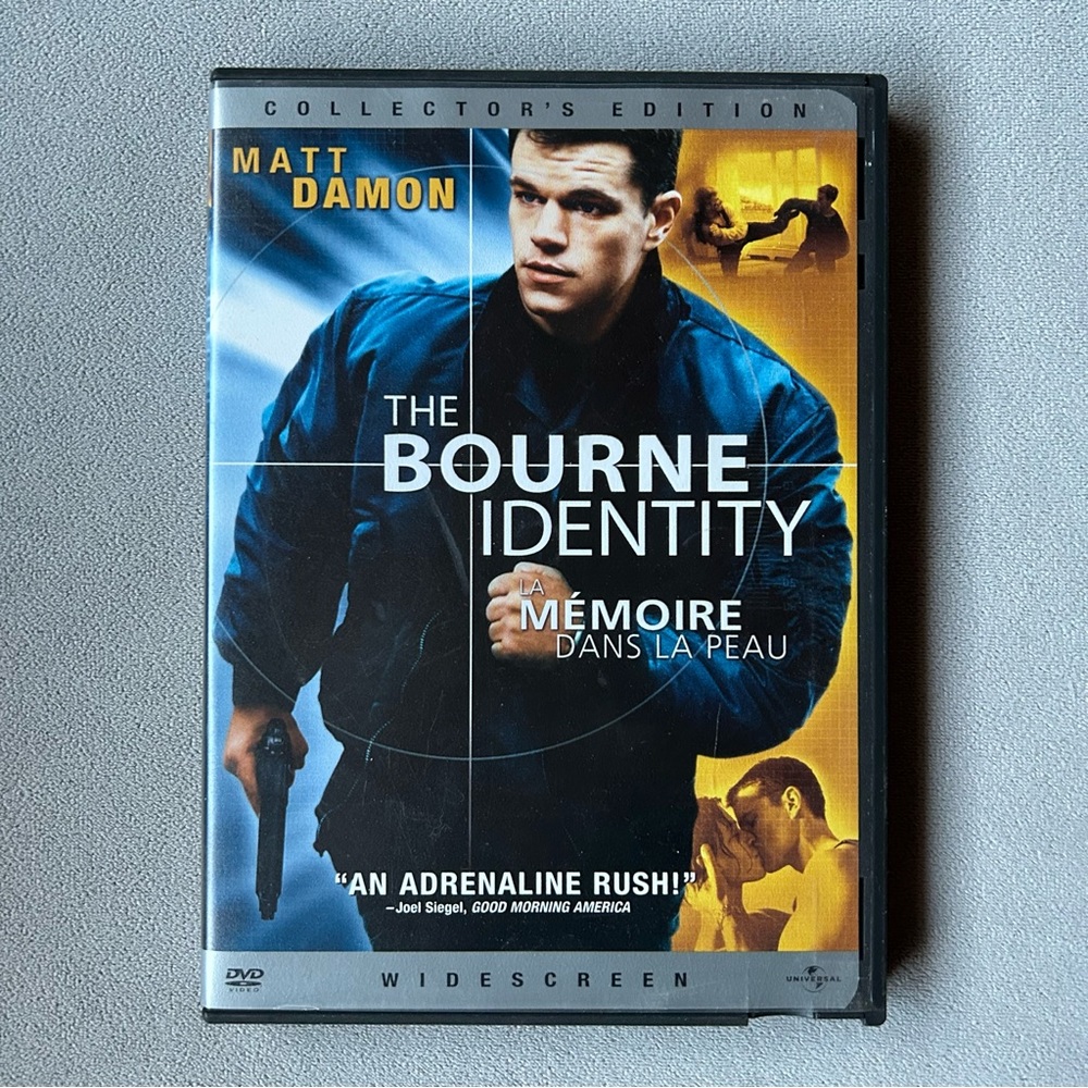 3 for $15 ~ The Bourne Identity ~ Matt Damon ~ DVD ~ 3 for $15